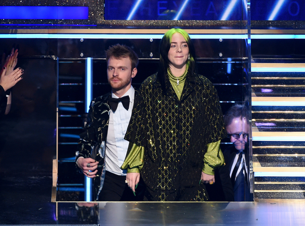 Billie Eilish, Finneas O'Connell, 2020 Grammys, Grammy Awards, Winner Billie Eilish, Finneas O'Connell, 2020 Grammys, Grammy Awards, Winner